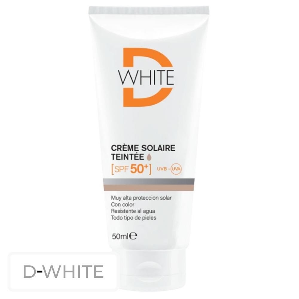 Dwhite Ecran Solaire en Crème Teintée Spf50 – 50ml