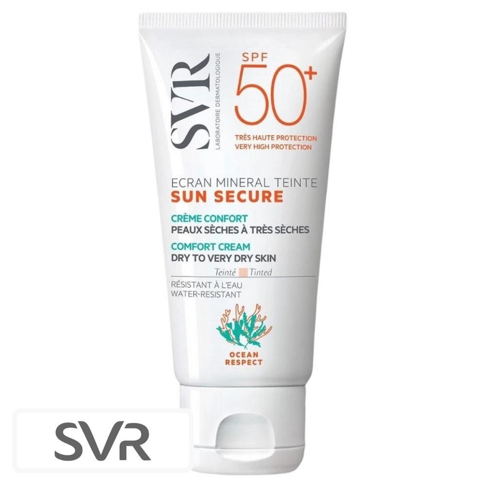 SVR Sun Secure Écran Solaire Minéral Teinté Peaux Sèches à Très Sèches – 60g