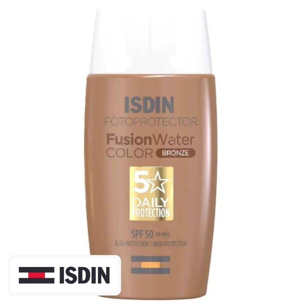 Isdin Fotoprotector Fusion Water Color Bronze Ecran Solaire Toucher Sec Teinté Spf50 – 50ml