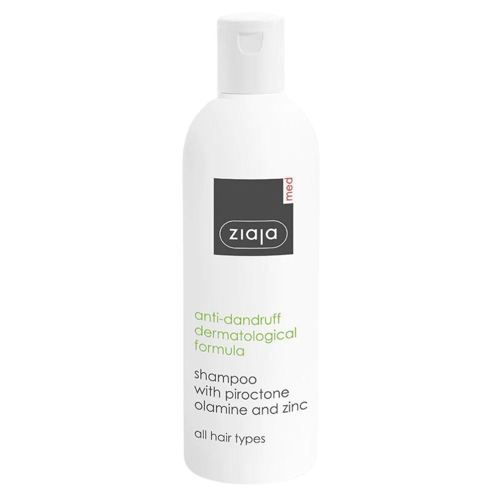 Ziaja Med Shampooing Anti-Pelliculaire à la Piroctone Alamine et au Zinc – 300ml