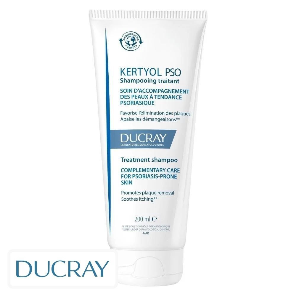 Ducray Kertyol PSO Shampooing Traitant Anti-Plaques – 200ml