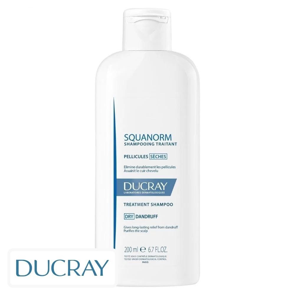 Ducray Squanorm Shampooing Traitant Anti-Pelliculaire Pellicules Sèches – 200ml