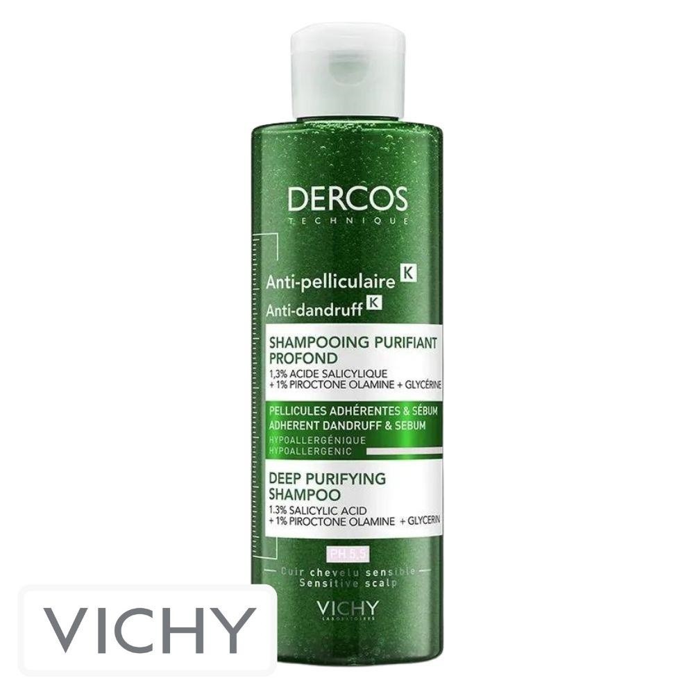 Vichy Dercos Technique K Shampooing Anti-Pelliculaire Purifiant Profond – 250ml