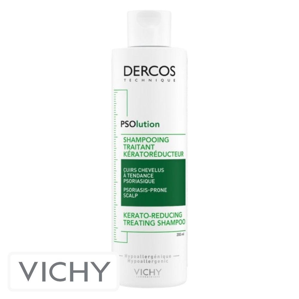 Vichy Dercos Technique PSOlution Shampooing Traitant Kérato-Réducteur – 200ml