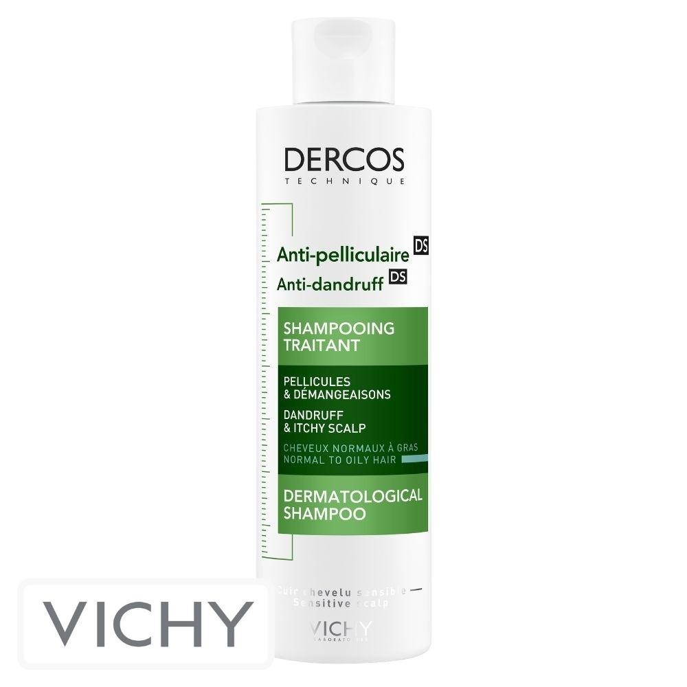 Vichy Dercos Technique Shampooing Anti-Pelliculaire Cheveux Normaux à Gras – 200ml