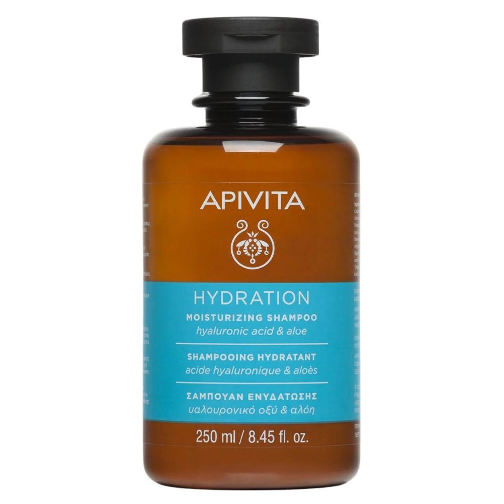 Apivita Shampooing Hydratant Acide Hyaluronique & Aloe – 250ml