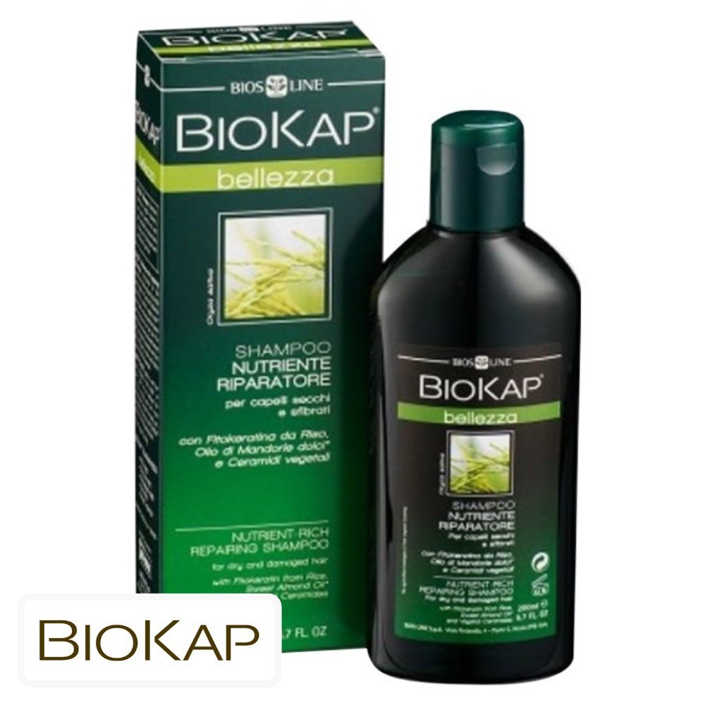 Biokap Bellezza Shampooing Nourrissant Réparateur – 200ml