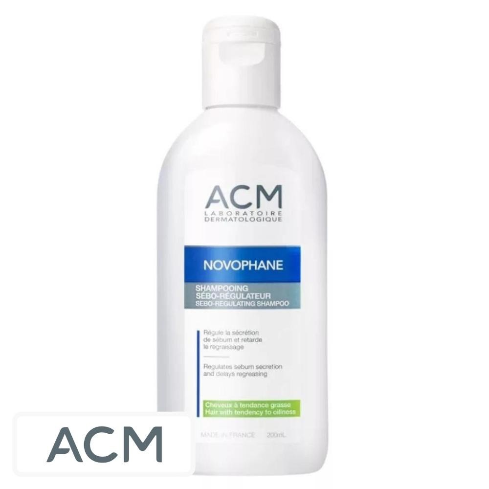 ACM Novophane Shampooing Séborégulateur Cheveux Gras – 200ml