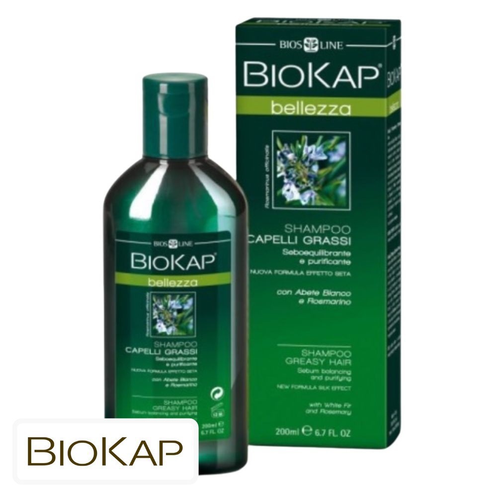 Biokap Bellezza Shampooing Purifiant Cheveux Gras – 200ml