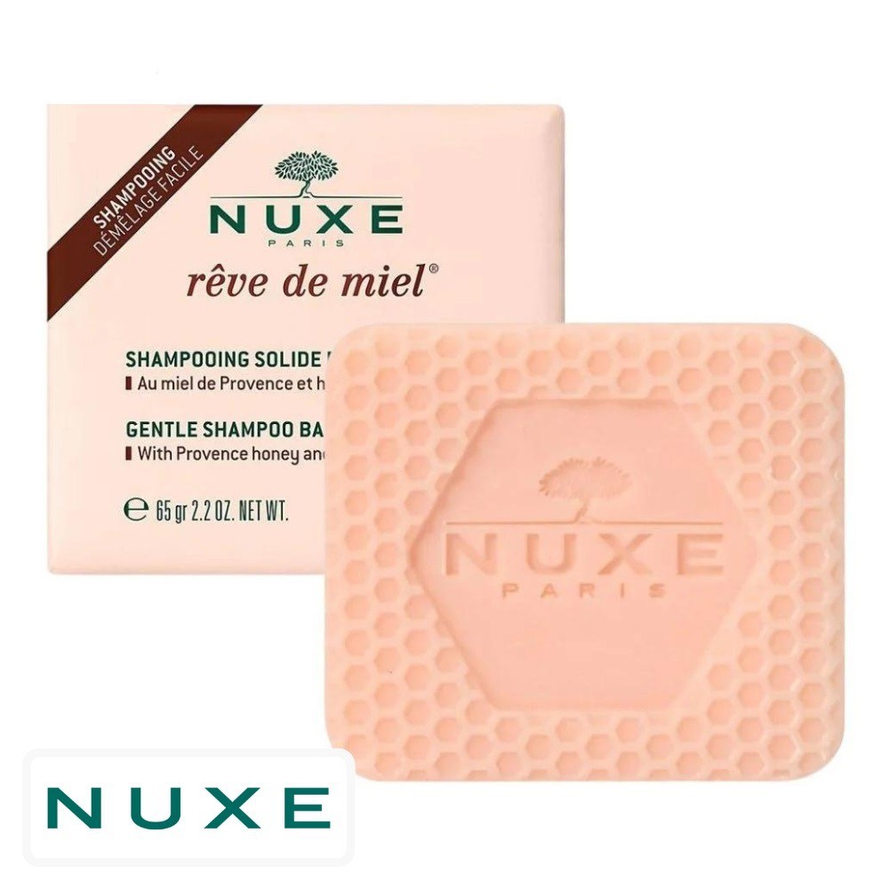 Nuxe Rêve de Miel Shampooing Solide Douceur – 65g