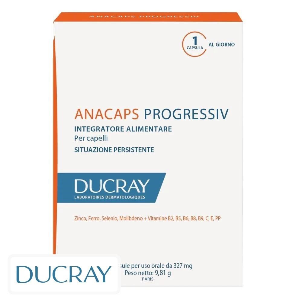 Ducray Anacaps Progressiv Complément Cheveux – 30 Gélules