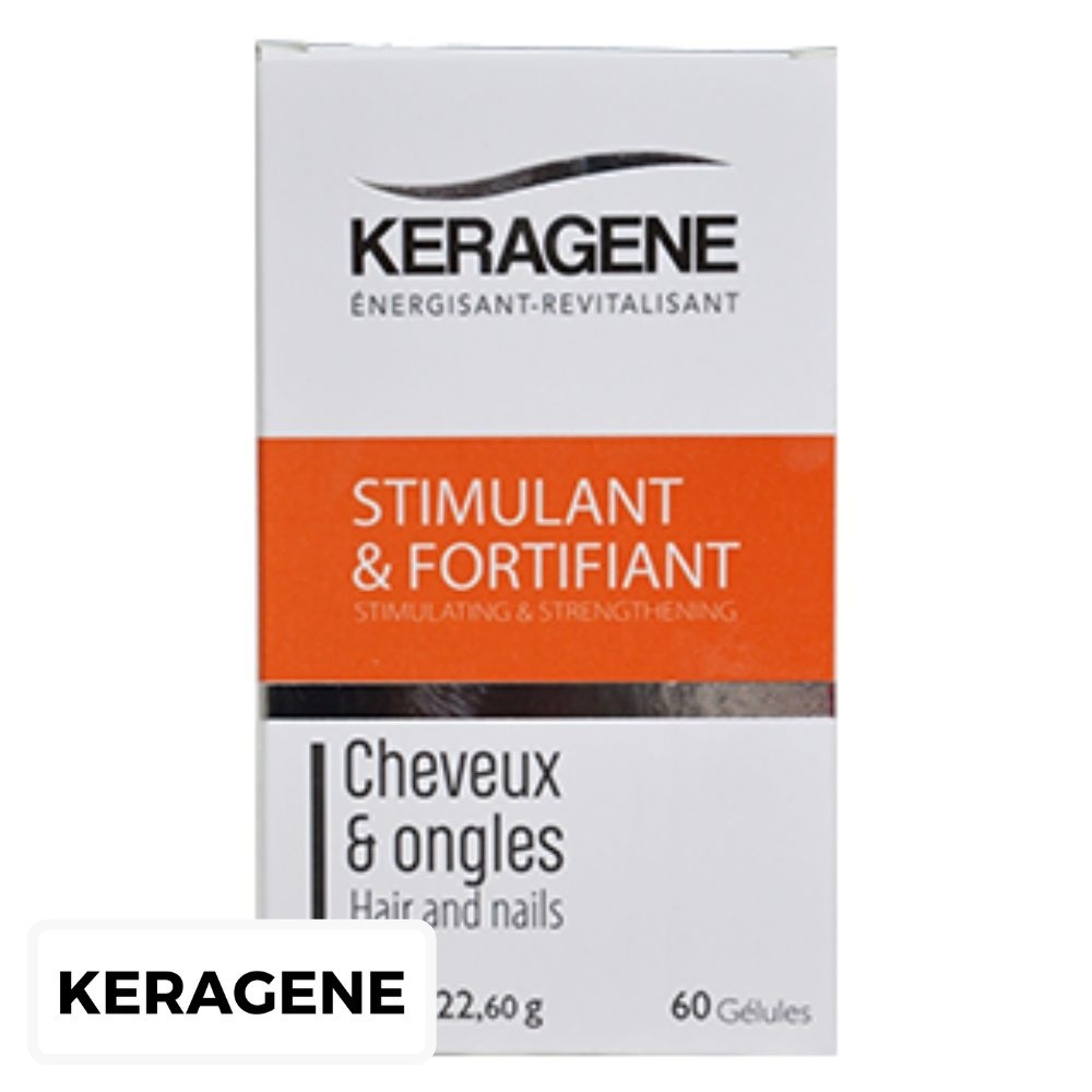 Keragène Anti-Chute Énergisant Revitalisant – 60 Gélules