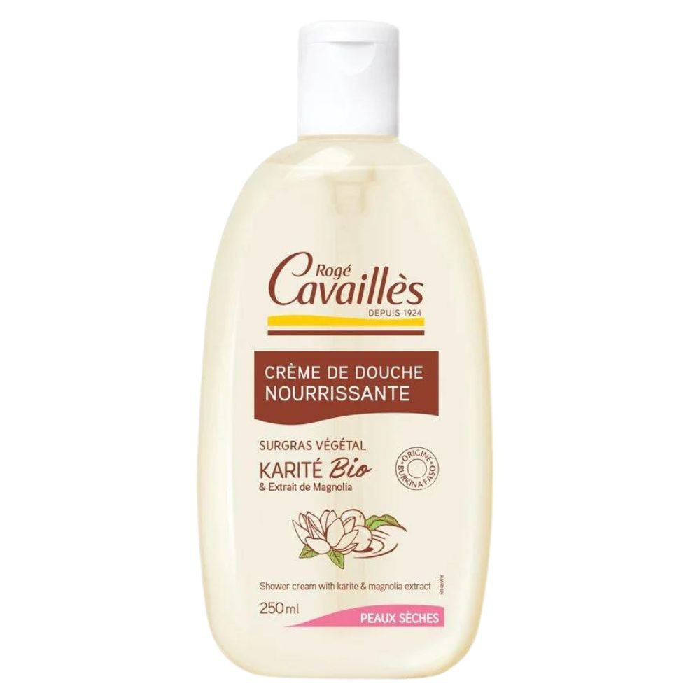 Rogé Cavaillès Crème de Douche Nourrissante Beurre Karité & Magnolia – 250ml