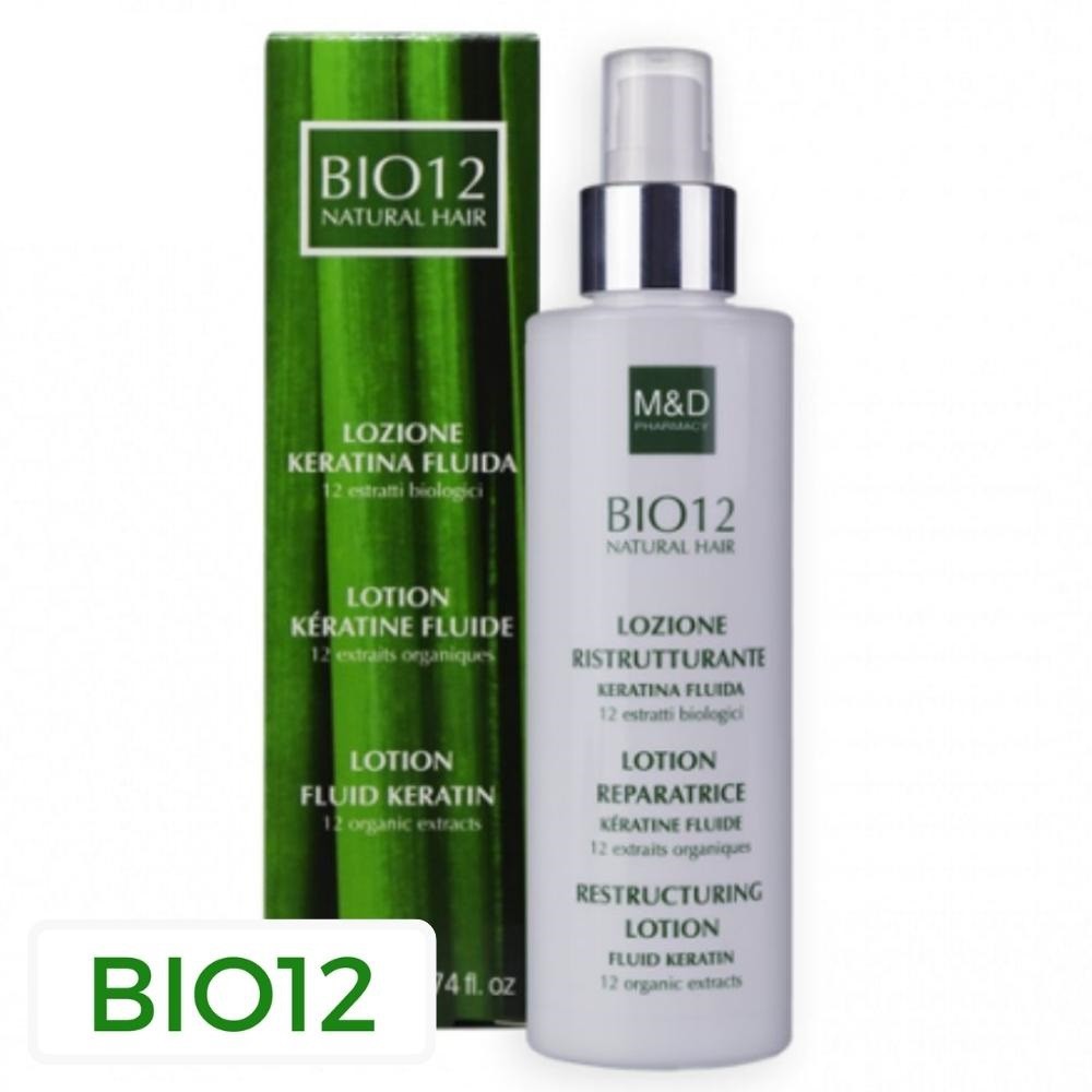 Bio12 Lotion Réparatrice Fluide Kératine – 200ml