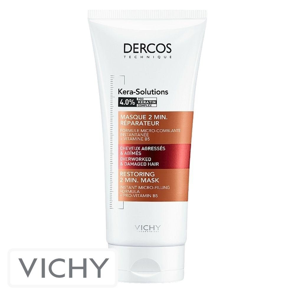 Vichy Dercos Technique Kera-Solutions Masque Réparateur 2min – 200ml