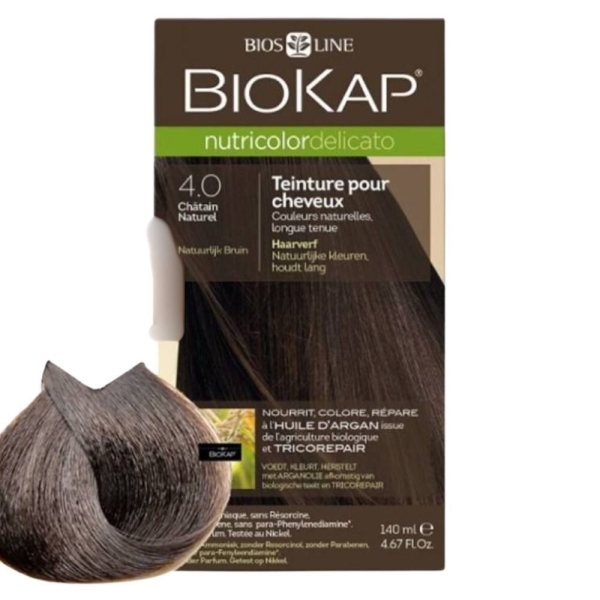 Biokap Nutricolor Delicato Coloration Naturelle Cheveux Délicats – 140ml