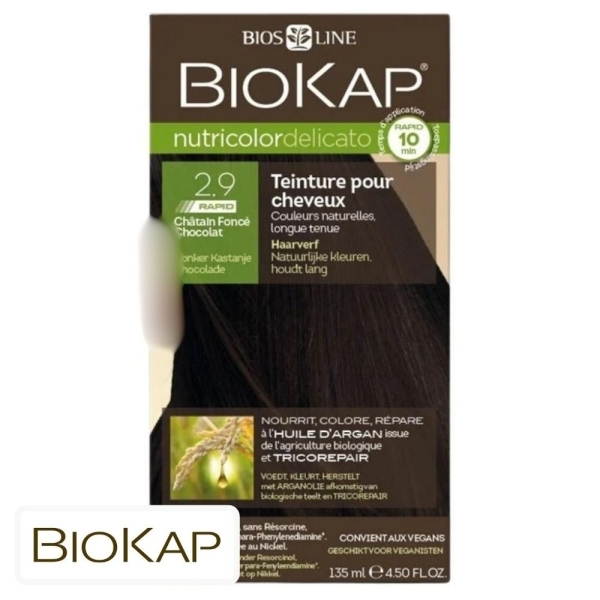 Biokap Nutricolor Delicato Rapid Coloration Naturelle Expresse Cheveux Délicats – 140ml