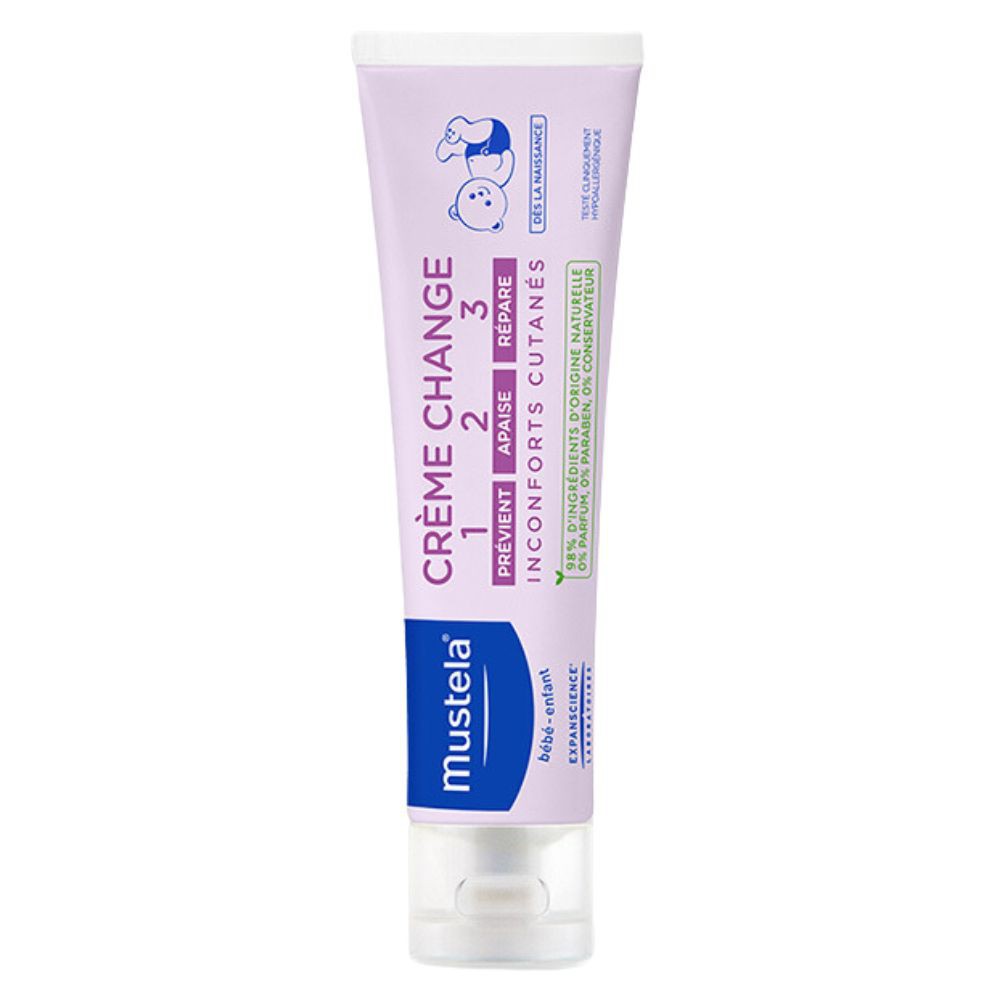 Mustela 123 Crème de Change Inconforts Cutanés – 100ml