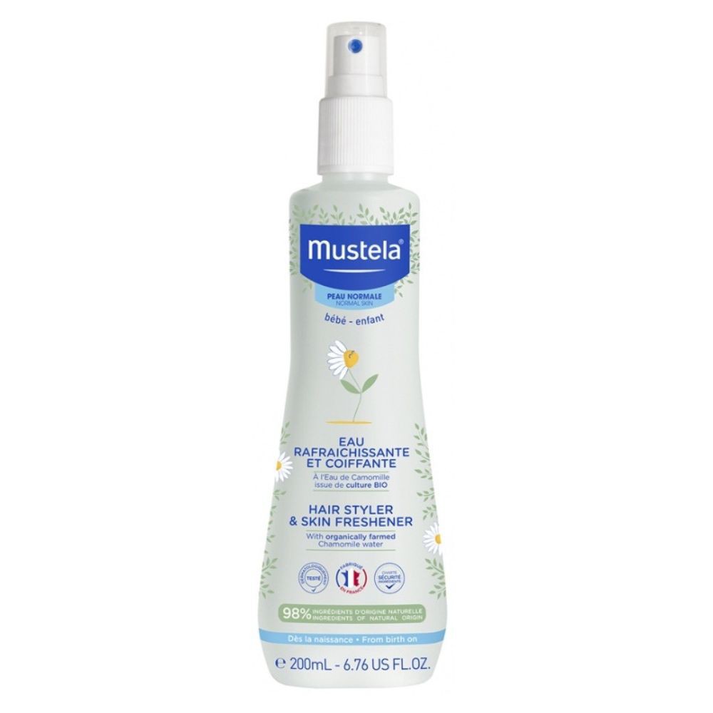 Mustela Eau Rafraîchissante & Coiffante Peau Normale – 200ml