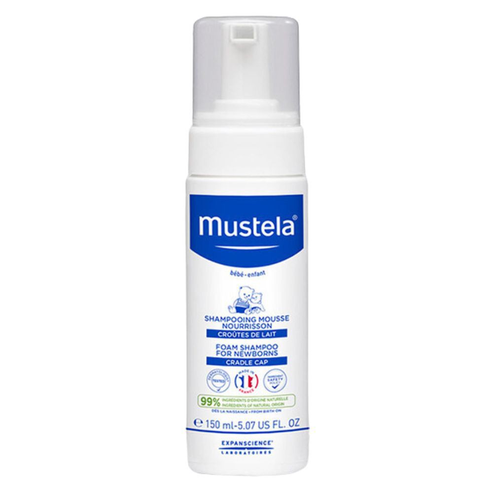 Mustela Shampooing Mousse Nourrisson Croûtes de Lait – 150ml