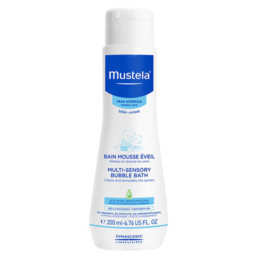 Mustela Bain Mousse Éveil Nettoie & Stimule les Sens Peau Normale – 200ml