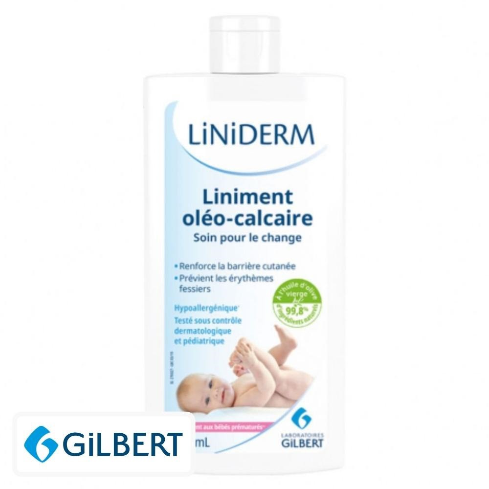 Gilbert Liniderm Liniment Oléo-Calcaire pour le Change – 480ml