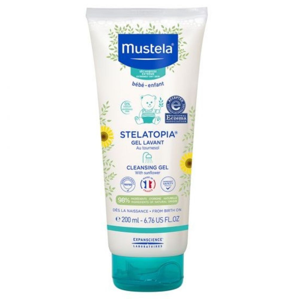 Mustela Stelatopia Gel Lavant au Tournesol – 200ml