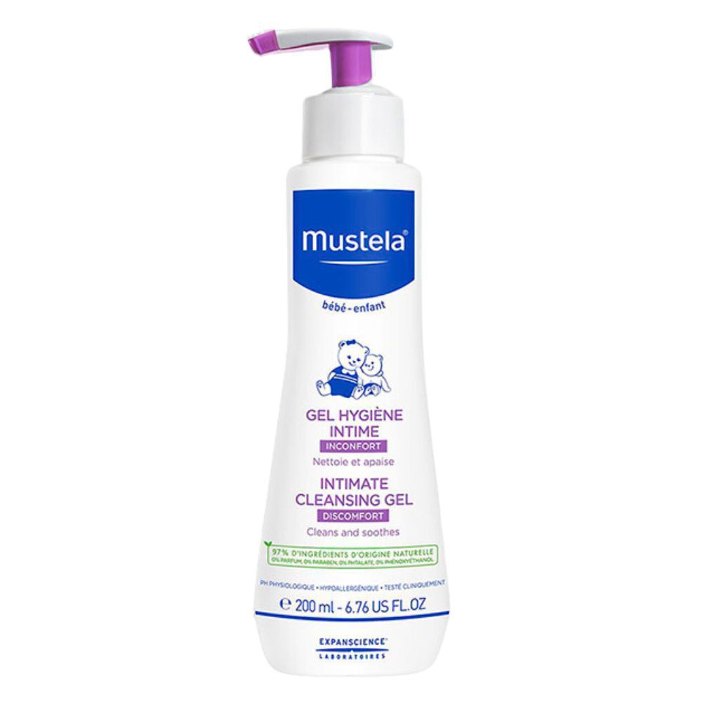 Mustela Gel Hygiène Intime Nettoie & Apaise Inconfort – 200ml