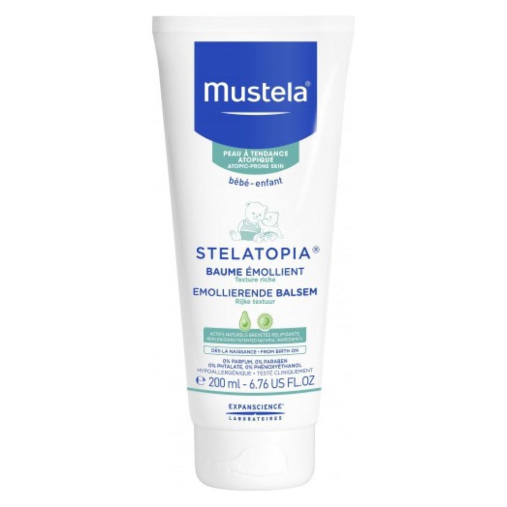 Mustela Stelatopia Baume Émollient Texture Riche – 200ml