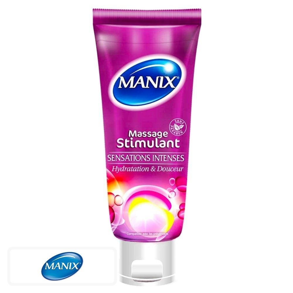 Manix Massage Stimulant Sensations Intenses Hydratation & Douceur – 200ml