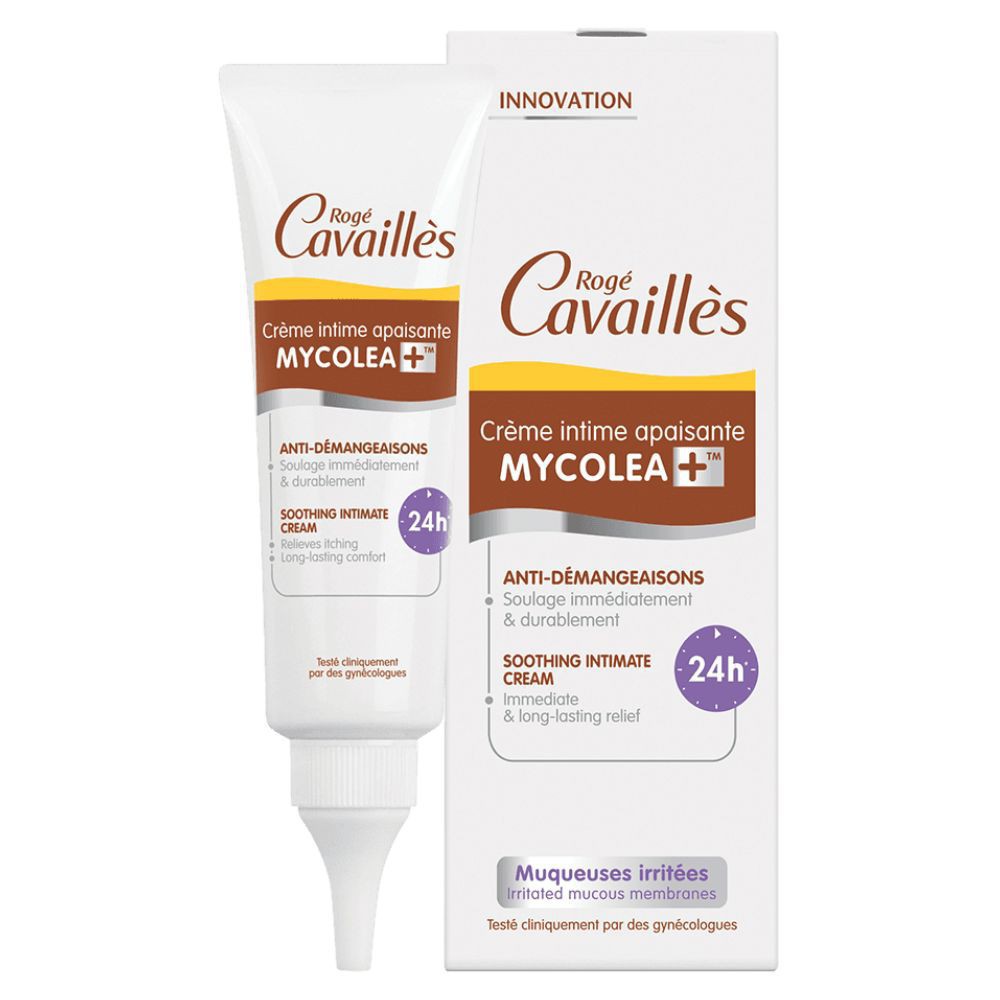 Rogé Cavaillès Mycolea+ Crème Intime Apaisante Anti-Démangeaisons – 50ml