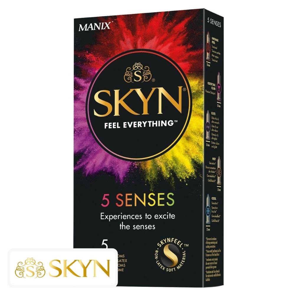 Manix Skyn 5 Senses Préservatifs Ultimes – 5 unités