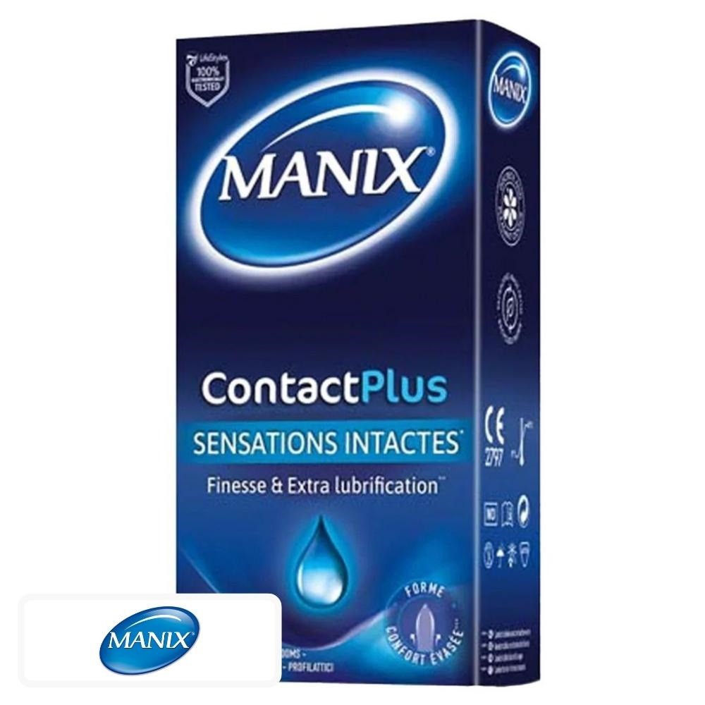 Manix Contact Préservatifs Sensations Intactes – 12 unités