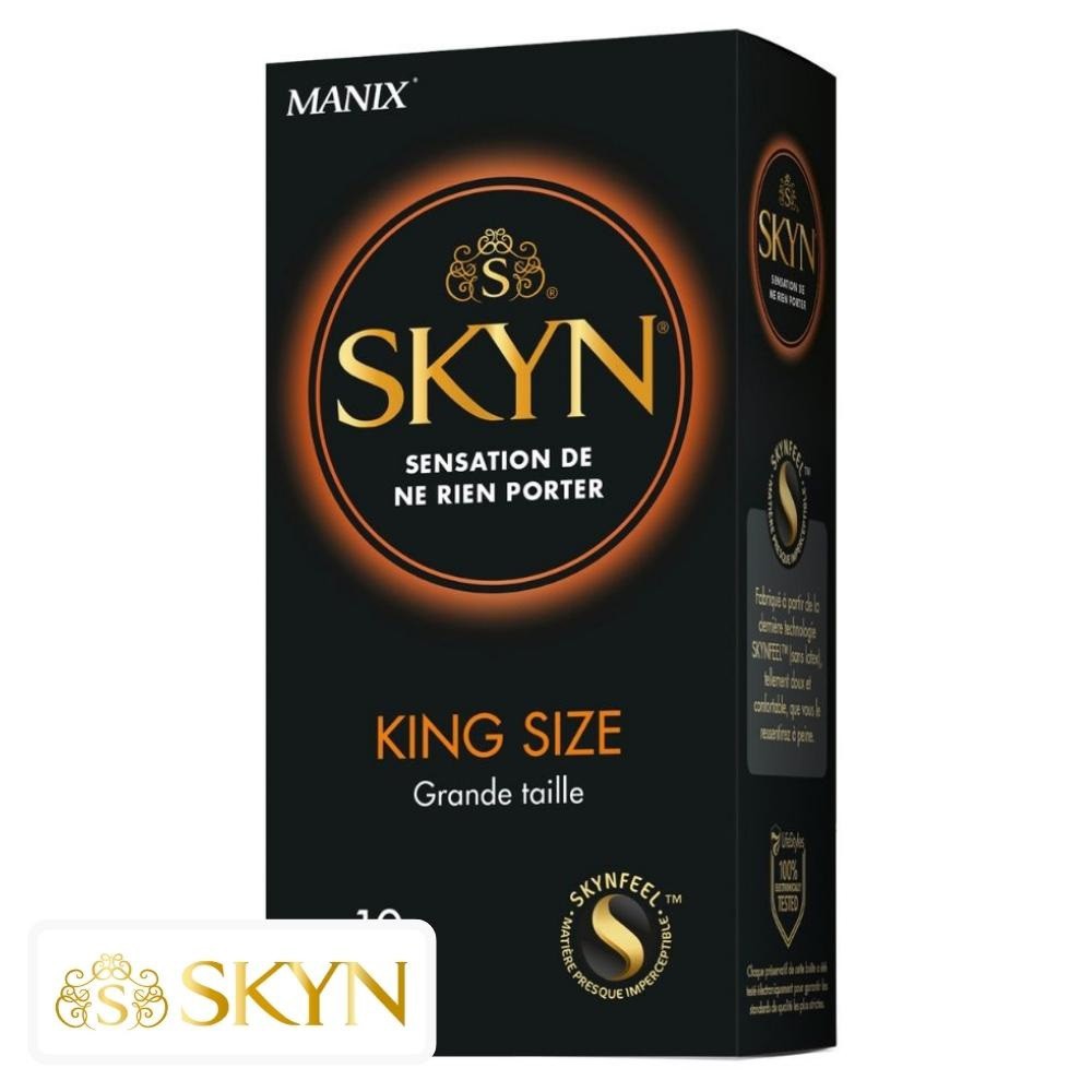 Manix Skyn King Size Préservatifs Grande Taille – 10 unités