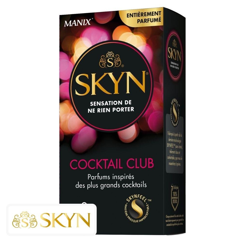 Manix Skyn Cocktail Club Préservatifs Parfumés – 9 unités