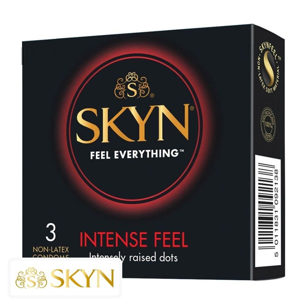 Manix Skyn Intense Feel Préservatifs Perlés – 3 unités