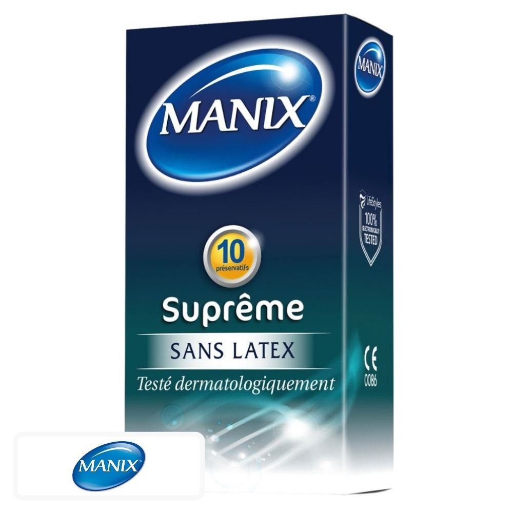 Manix Suprême Préservatifs Sans Latex – 10 unités