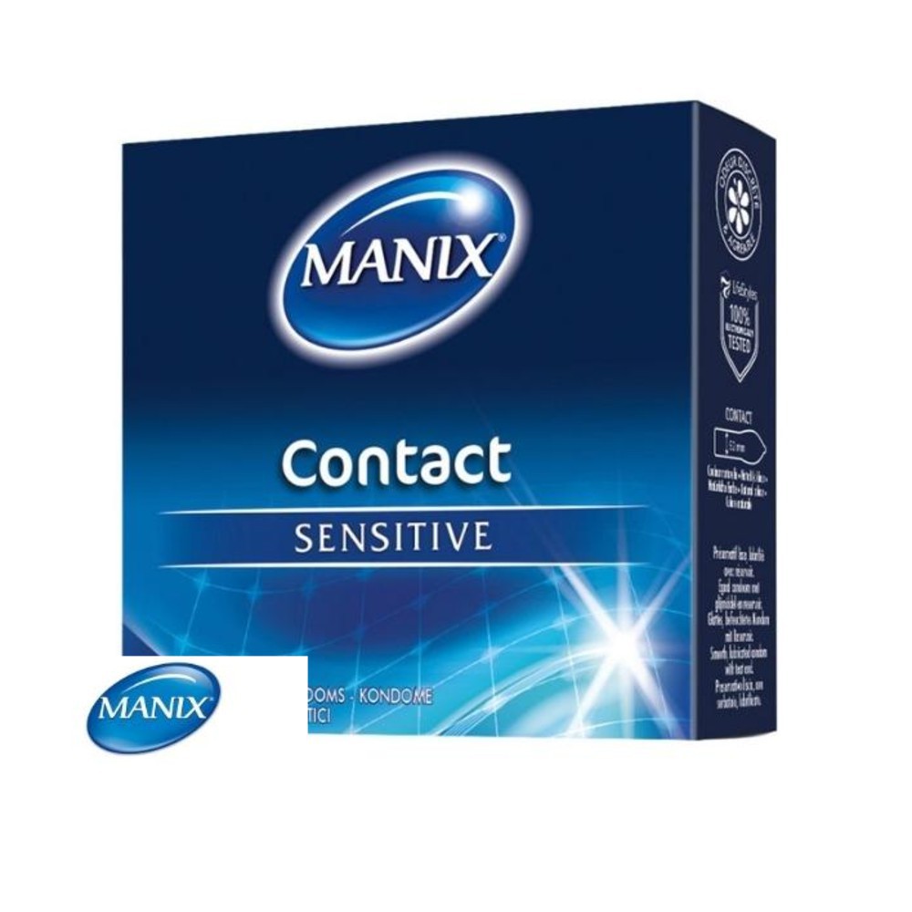 Manix Contact Préservatifs Sensations Intactes – 3 unités