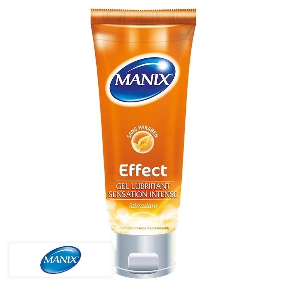 Manix Effect Gel Lubrifiant Stimulant Sensations Intenses – 80ml