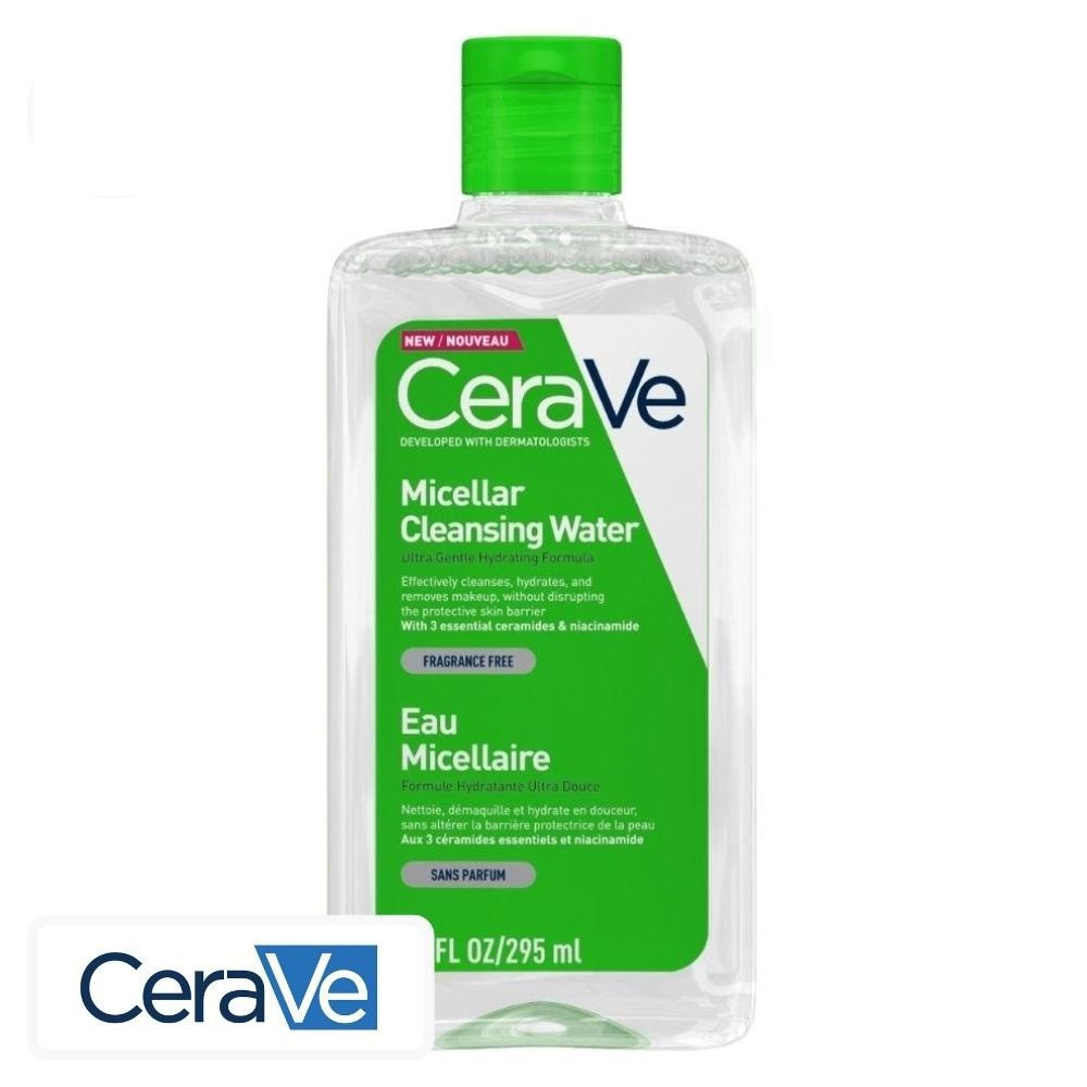 CeraVe Eau Micellaire Peaux Normales à Sèches – 295ml