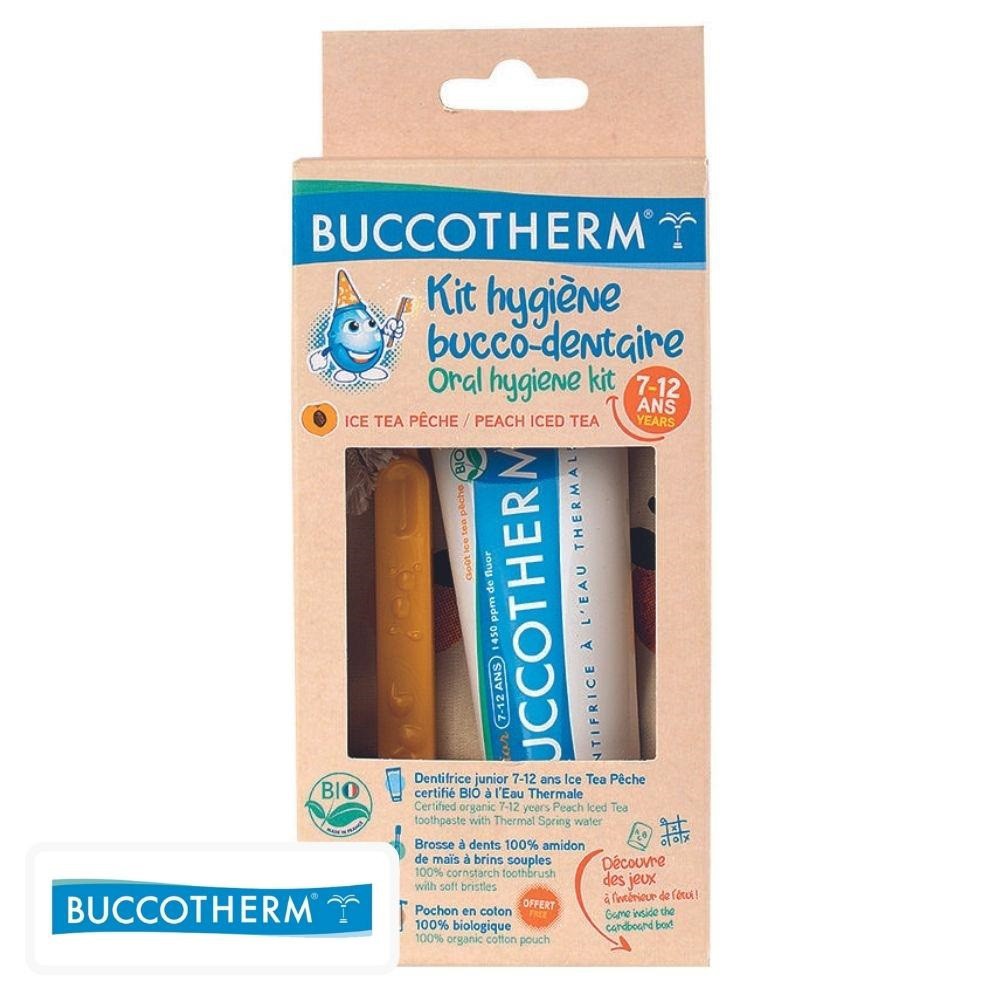 Buccotherm Kit-Enfant 7-12ans Goût Pêche – 50ml