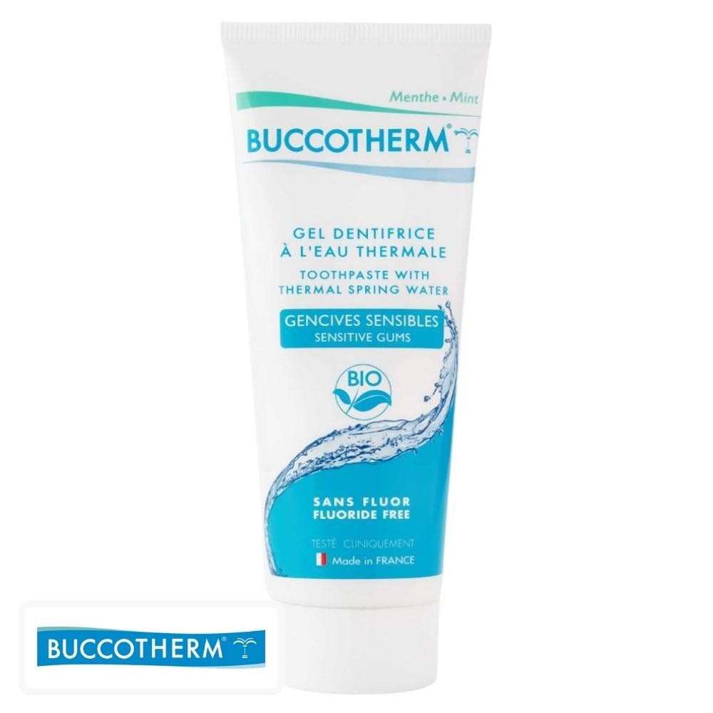 Buccotherm Gel Dentifrice Gencives Sensibles sans Fluor – 75ml