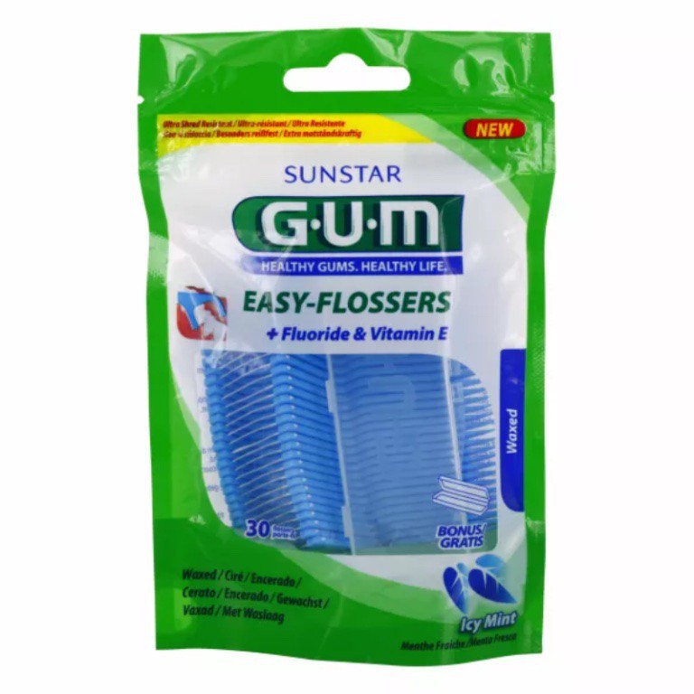 GUM EASY-FLOSSERS CIRE ET FLUORIDE 890