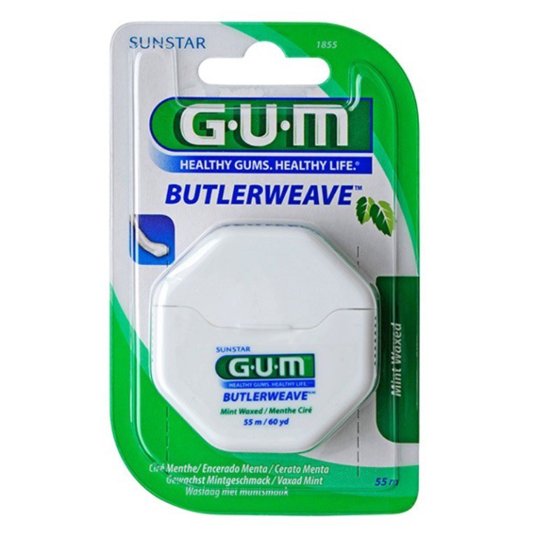 GUM BUTLERWEAVE FIL DENTAIRE 1855