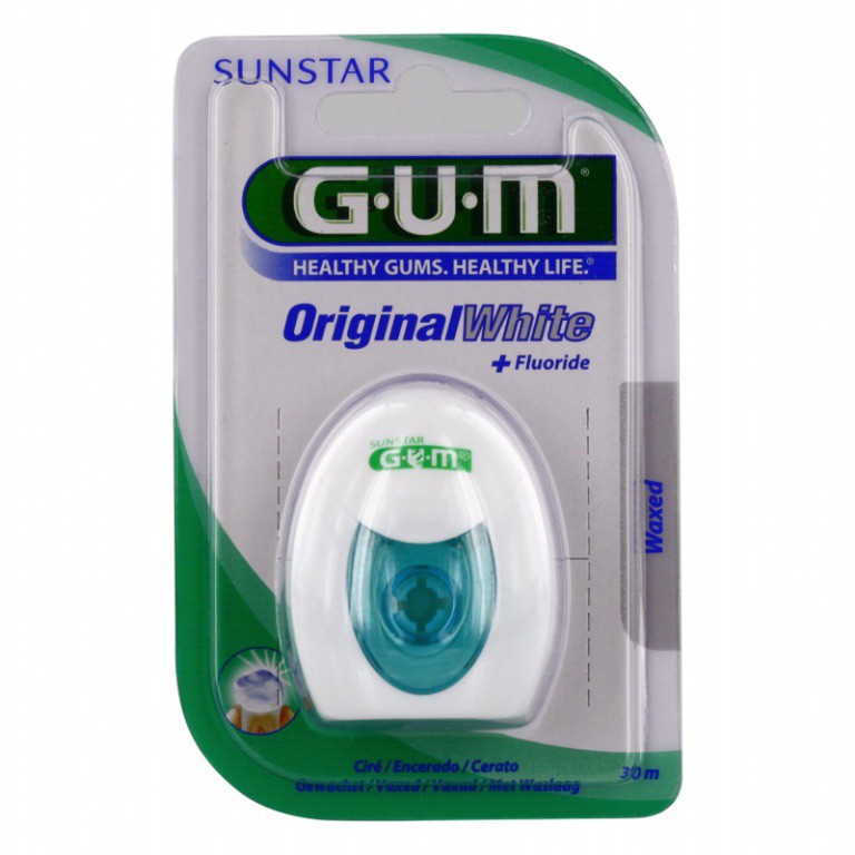 GUM ORIGINAL WHITE FIL DENTAIRE 2040