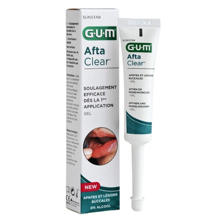 GUM AFTA CLEAR GEL 10ml