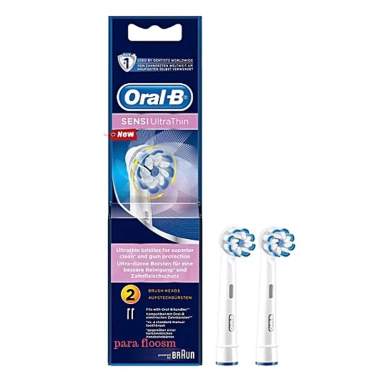 ORAL-B SENSI ULTRATHIN – 2X BROSSETTES DE RECHARGES