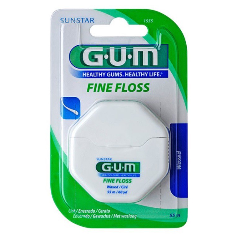 GUM FINE FLOSS FIL DENTAIRE 1555