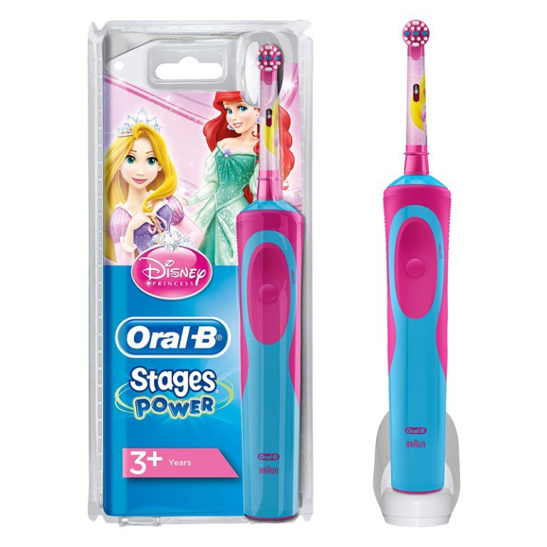 ORAL-B STAGES POWER PRINCESS BROSSE A DENTS ELECTRIQUES POUR ENFANTS – RECHARGEABLE