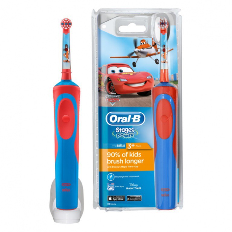 ORAL-B STAGES POWER CARS BROSSE A DENTS ELECTRIQUES POUR ENFANTS – RECHARGEABLE